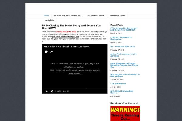 Site using Qodys-redirector plugin