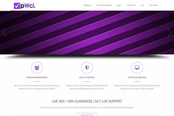 Invert theme site design template sample