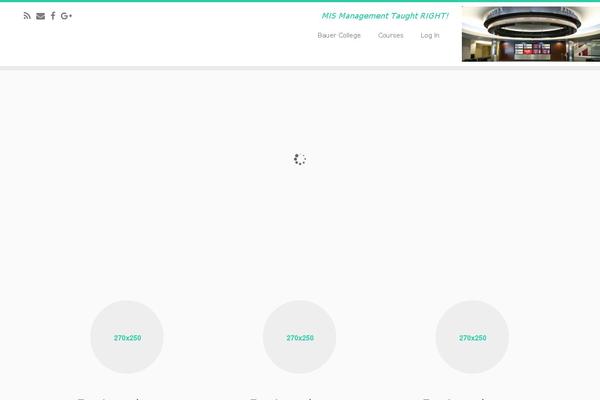 Site using CoursePress plugin