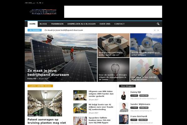 NewsMag theme site design template sample