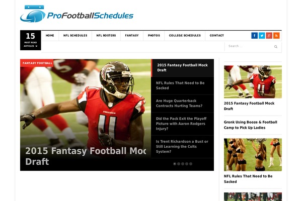 Focus theme site design template sample