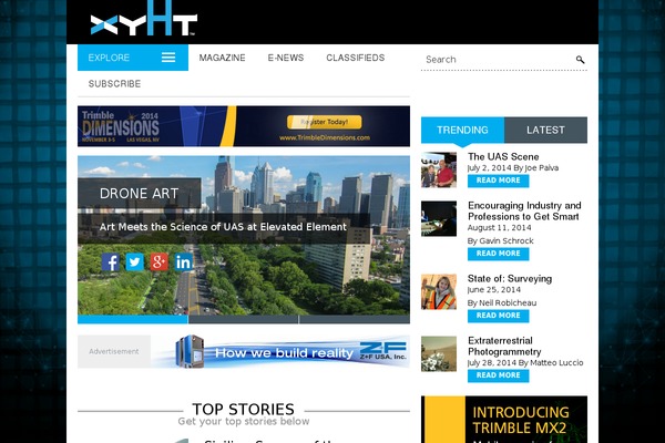 Encompass theme site design template sample
