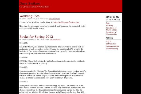 Simply Works Core theme site design template sample