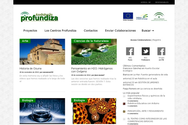 Site using Cartograf Cookie filter plugin