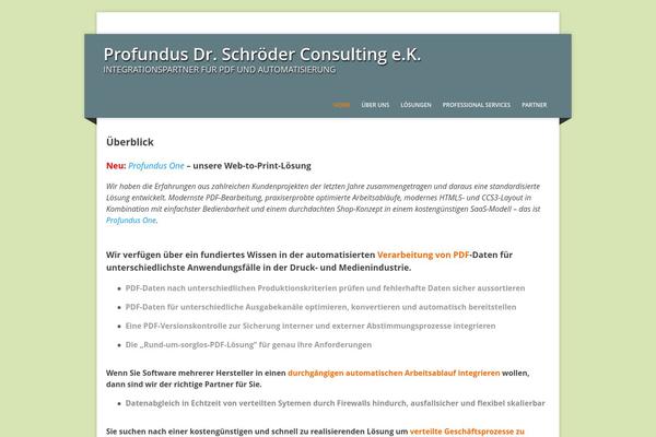 Corpo theme site design template sample