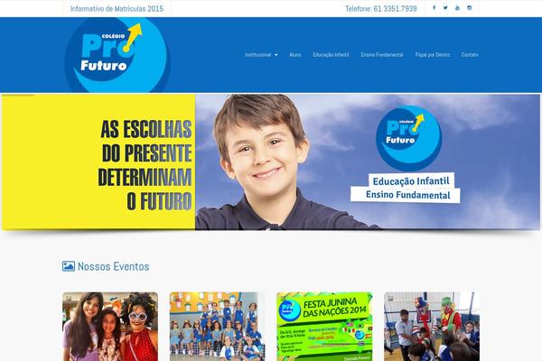 Sevenstars theme site design template sample