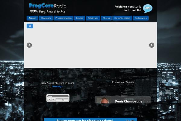 Site using Minnit-chat plugin