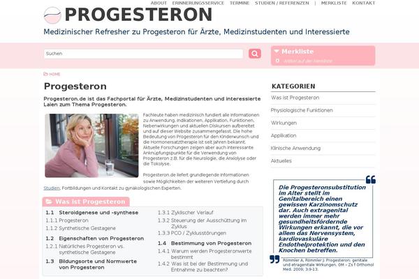Pg theme site design template sample