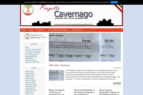 progettocavernago.org site used Magazine Premium