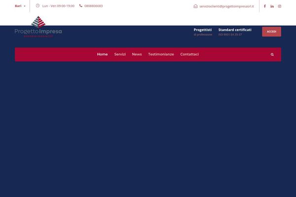 Financity theme site design template sample