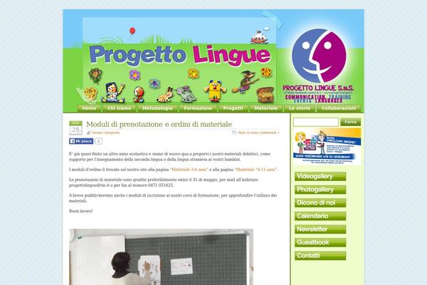 Glossyblue 1 4 theme site design template sample