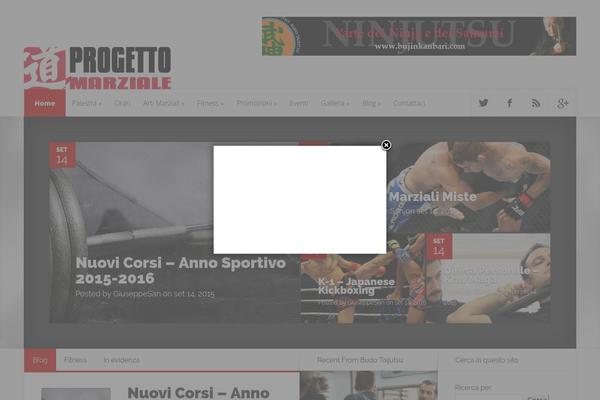 Nexus theme site design template sample
