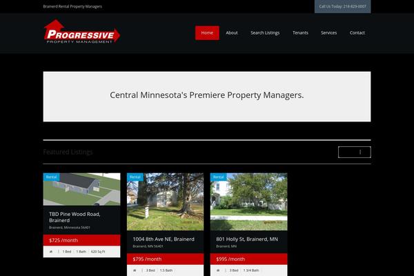 Red theme site design template sample