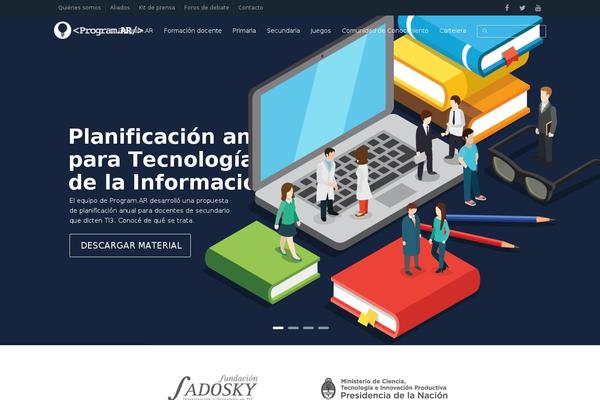 program.ar site used Extension