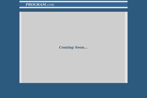 program.com site used Twenty Fifteen