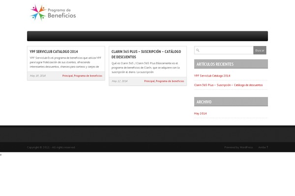 Boulevard theme site design template sample