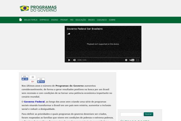 programadogoverno.org site used Newsphere