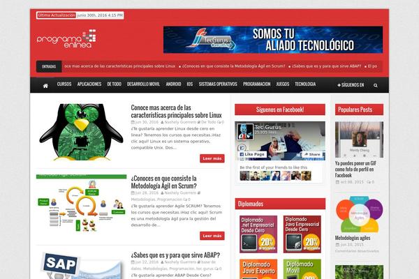Theme Rush theme site design template sample