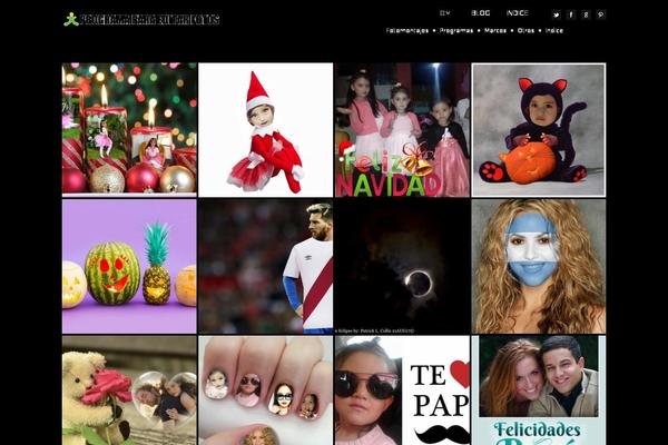 Site using Really Simple Share plugin