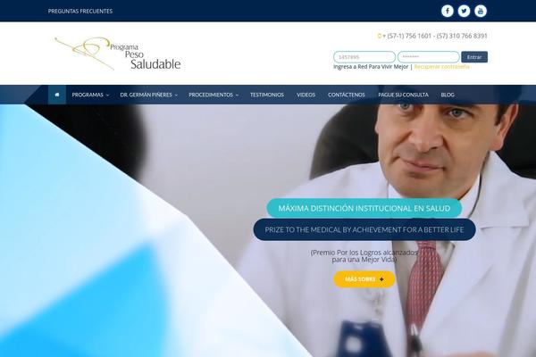 Medicallink-theme theme site design template sample