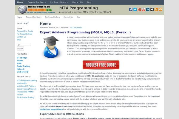 HeatMap AdAptive theme site design template sample