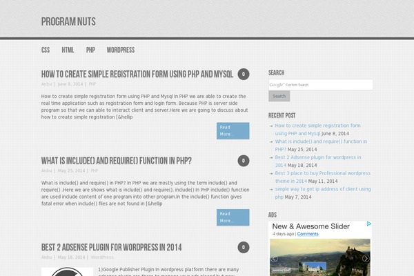 Accentbox theme site design template sample