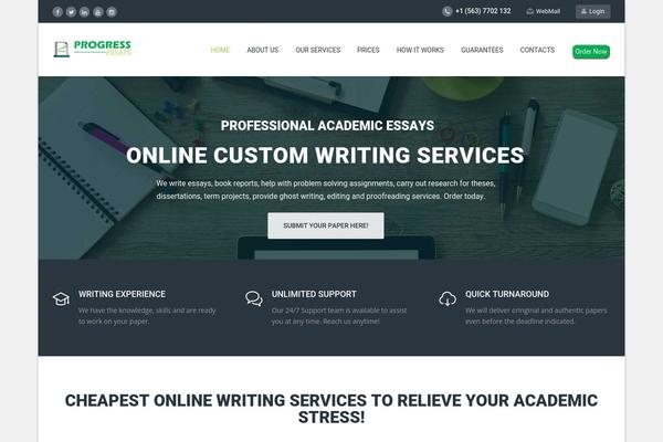 Arkahost theme site design template sample