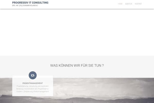 Accesspress_parallax_pro theme site design template sample