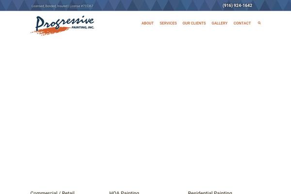 Tower-child theme site design template sample