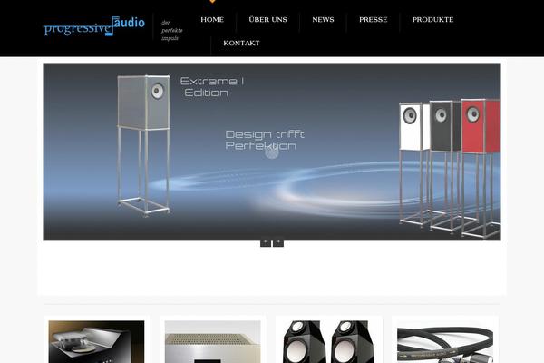 progressiveaudio.de site used Theme45685