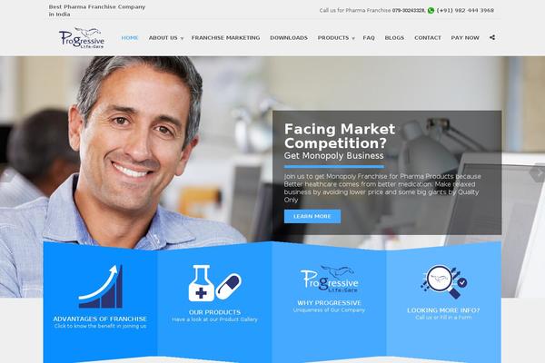 HEALTHFLEX theme site design template sample