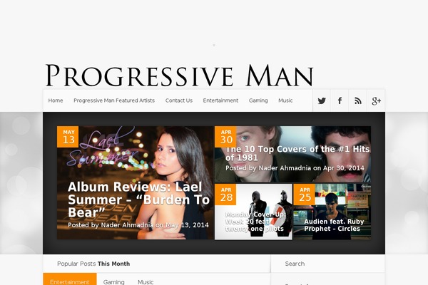 Site using Flash MP3 Player plugin