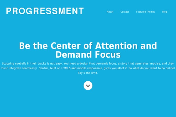 Centric Pro theme site design template sample