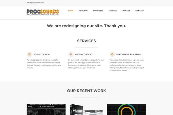 progsounds.com site used Nebula