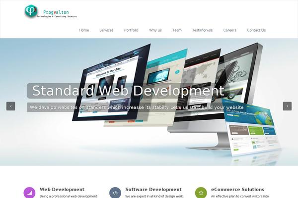 Starter theme site design template sample