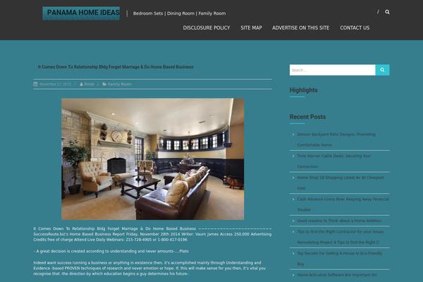 Maisha Lite theme site design template sample