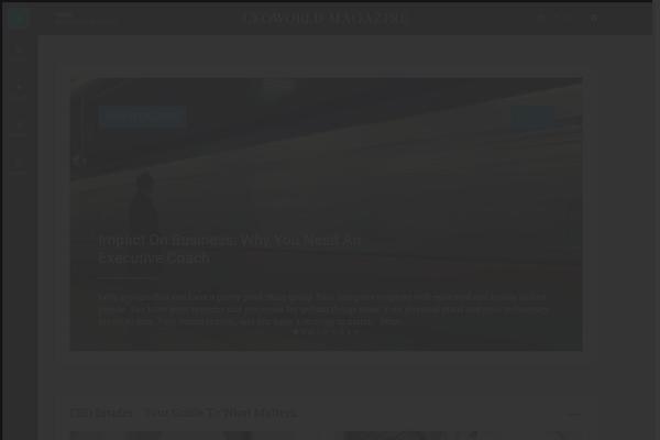 Jmagz theme site design template sample