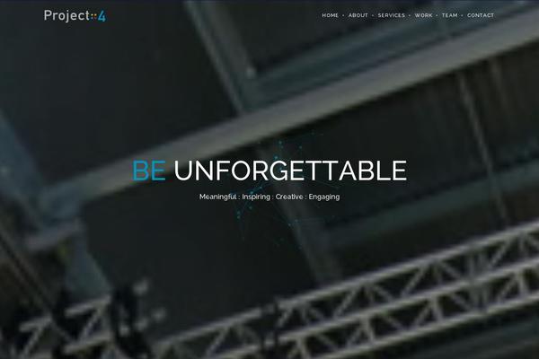 Brooklyn theme site design template sample