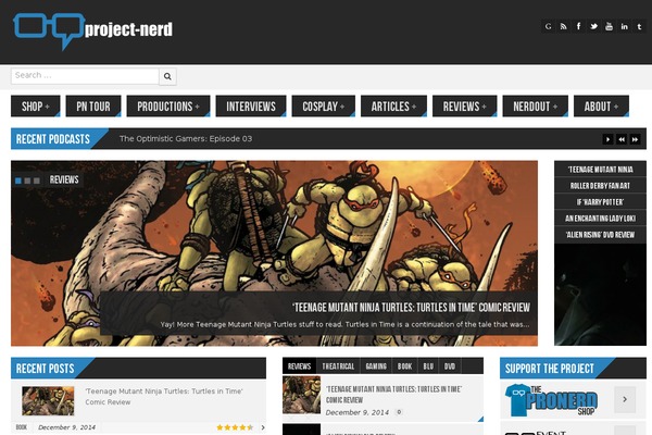 Powermag theme site design template sample