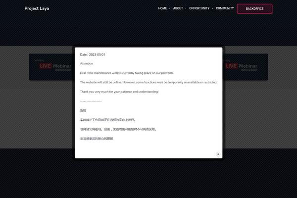 Site using Tgchannel plugin