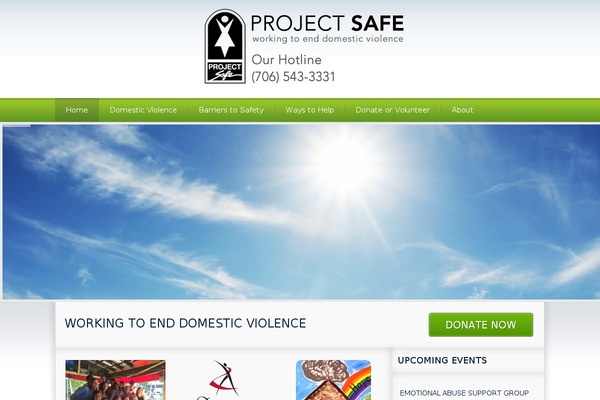 The-cause theme site design template sample
