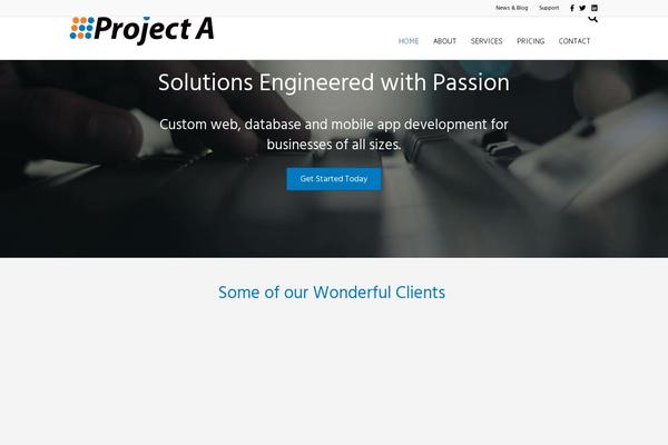 Site using Bb-ultimate-addon plugin