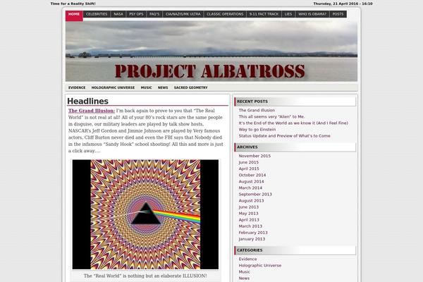 RedLine theme site design template sample