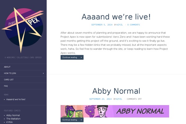Flat theme site design template sample