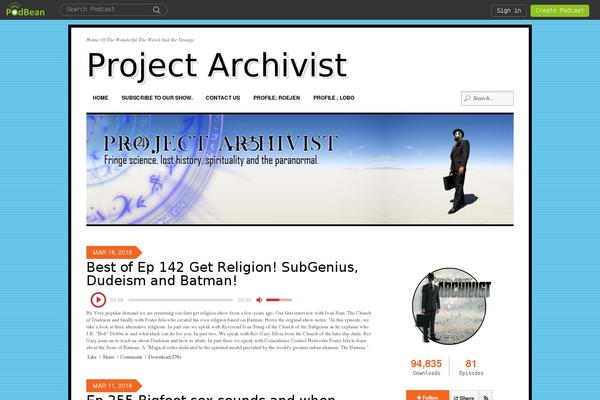 Site using PbShare plugin