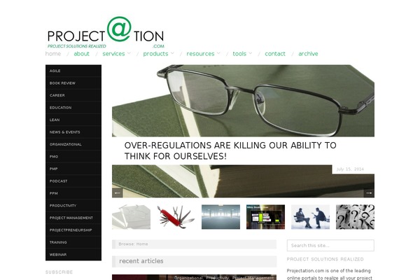 Oxygen Child theme site design template sample