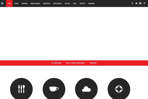 Infographer theme site design template sample