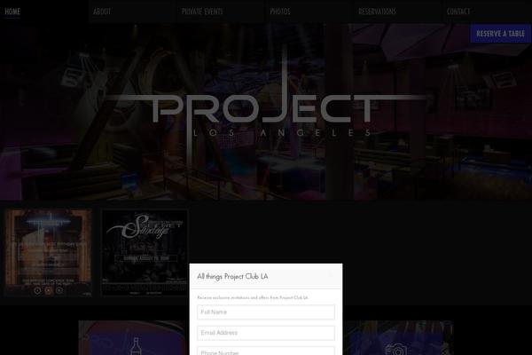 Site using Chimpy plugin