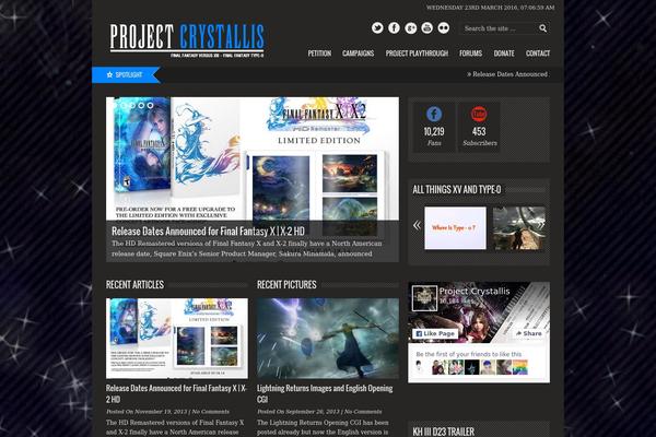 Site using Google Calendar Weekly Timetable plugin