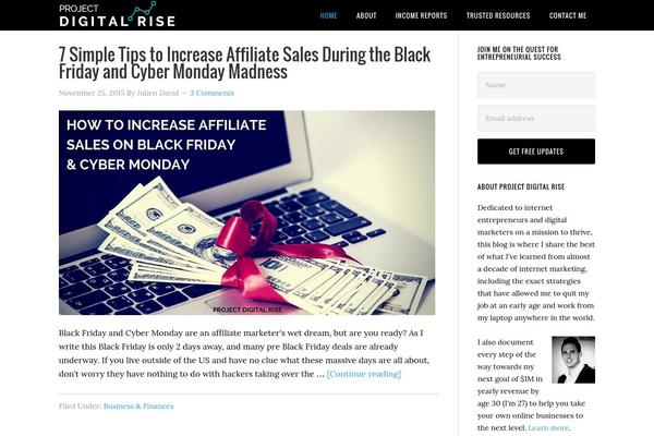 Site using Monarch plugin